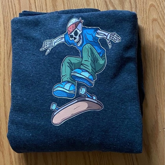 Brand New Men’s Skateboarding Skeleton Hoodie - Picture 4 of 4